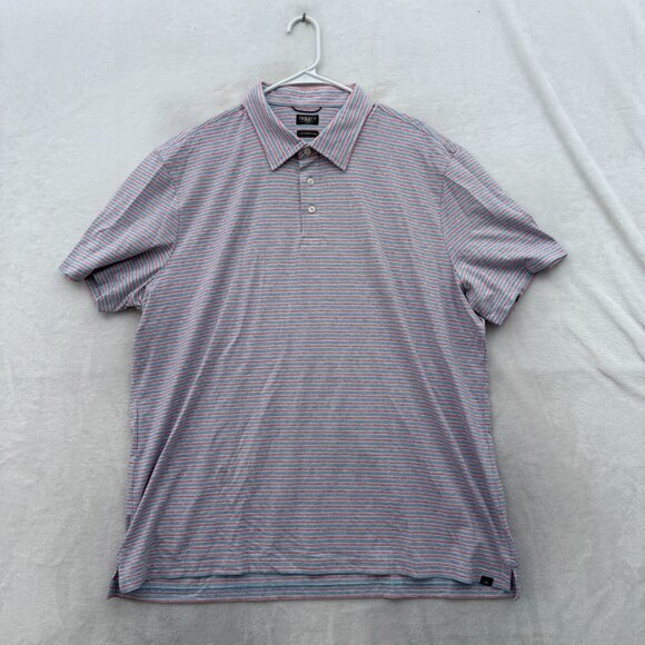 Faherty Other - Faherty The Movement Polo Shirt Mens 2XL Multicolor Striped Pima Cotton Soft